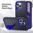 thumbnail image 3 of for iPhone 15 Pro Case, iPhone 15 Pro Phone Case with Built in Kickstand, Shockproof/Dustproof/Drop Proof Heavy Duty Military-Grade Rugged Protective Cover for iPhone 15 Pro,Green,For iPhone 15 Pro, 3 of 9