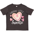 thumbnail image 3 of Inktastic Daddy's Little Sweetie with Pink Heart Cookie Boys or Girls Toddler T-Shirt, 3 of 5