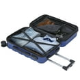 thumbnail image 5 of ZENY 21" Expandable ABS Luggage Suitcase Trolley, Blue, 5 of 9