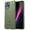 Olive, variant on Case for T-Mobile REVVL 6X 5G (2023) / REVVL 6 5G (2022), Nakedcellphone Rugged Shield Protective Cover [Anti-Fingerprint, Matte Grip Texture] - Black