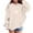 Beige, variant on Letdown Cute Heart Graphic Hoodie Pullover Kids Girls Preppy Hoodies Kids Valentine Thanksgiving Sweatshirts with Pockets Oversized Tops (Beige,3-4 Years)
