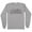 Gray, variant on Skyline Anchorage Long Sleeve Shirt Unisex Large White