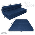 Milliard TriFold Foam Folding Mattress and Sofa Bed for Guests Floor