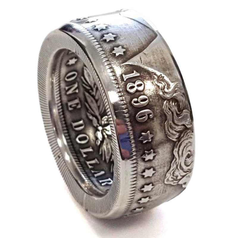 Coin Rings – Bent Silver