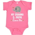 thumbnail image 3 of Inktastic Grammy and Papa Love Me Grandchild Boys or Girls Baby Bodysuit, 3 of 5