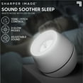 thumbnail image 3 of Sharper Image Sound Soother Wind, White Noise Machine with LED Glow, 3 of 9