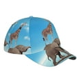 thumbnail image 2 of Goofa Elephant Giraffe Printed Baseball Cap for Men and Women - Adjustable Unisex Hat for Sports and Casual Wear,Sun protection Casual Outdoor Everyday Fashion Cap, 2 of 9