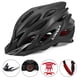 thumbnail image 1 of Casco de ciclismo Lixada HT-10 con 22 ventilaciones, ajuste personalizado y visera extraíble - Negro mate ultraligero para máxima protección y comodidad., 1 of 6