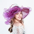 thumbnail image 3 of Chapeau de Mariage pour Femmes Église Derby Fascinator Kentucky Tea Party, 3 of 4