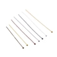 thumbnail image 2 of 50-200 unids/lote 16 20 25 30 40 50 mm alfileres de cabeza de bola de Metal dorado para hacer joyería Diy alfileres de cabeza hallazgos Dia 0,5mm suministros Tan Jianjun  unisex, 2 of 2