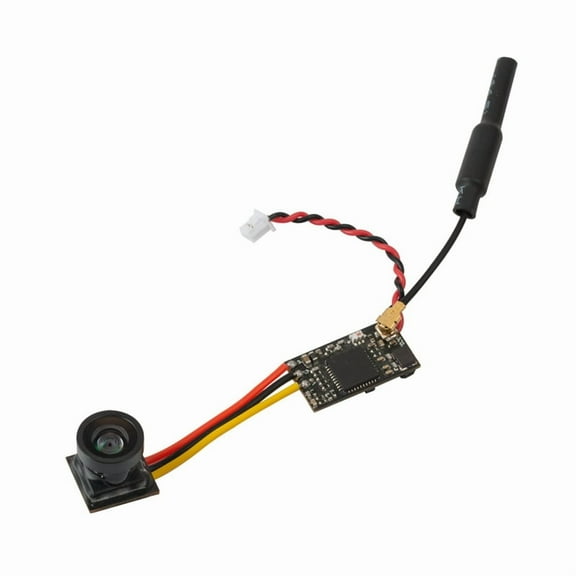 Micro-Camera FPV AIO 5.8G 25MW 40CH 700TVL Transmitter LST-S4  FPV Camera with OSD Parts for RC Racing Drone,1 x LST-S4 FPV camera kit,Black
