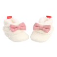 thumbnail image 3 of Infant Flat Shoes with Decorative Bow Knot High-top Warm Shoes, 3 of 9