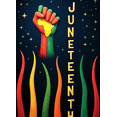 thumbnail image 4 of African American Heritage Banner Freedom Day Celebration Colors Polyester Fabric for Cultural Events Indoor Outdoor Party, 4 of 7