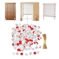 thumbnail image 1 of 200 piezas de de navideñas de invierno de artesanales sueltas con para invierno perfecl Cuentas de muñeco de nieve, 1 of 8