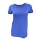thumbnail image 1 of Bella - Camiseta de manga corta Modelo Triblend para chica/mujer con cuello redondo (Azul Oscuro Jaspeado), 1 of 1