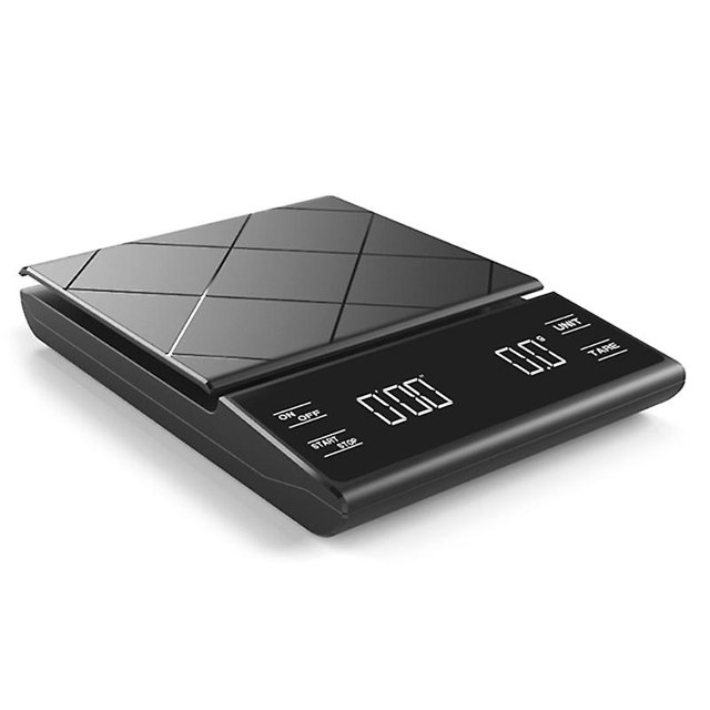 Básculas de alimentos escala de peso 3kg/0,1g básculas electrónicas de cocina W/temporizador digital Feliz Sencillez