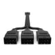 thumbnail image 2 of Cable de extensión PCI-e 5 0 30 cm para GPU RTX 3090Ti 4070Ti 4080 4090 Negro 10PCS, 2 of 9