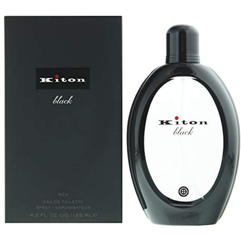 希少 キトン Kiton black Eau de Toilette 125ml Kiton Black Eau De Toilette Spray for Men 4.2 oz Cologne - Walmart.com