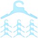 thumbnail image 3 of KAKOWELY Percha de plástico para ropa de mascotas, 10 unidades, 3 of 5