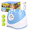 Blue, variant on Automatic Dog Ball Launcher with 3 Distance Settings, Includes 3 Mini Tennis Balls(2lnches), Interactive Indoor Outdoor Dog Toy, ultiple Color Options, Blue