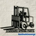 thumbnail image 2 of Handmadetneonsign Custom Forklift Driver Metal Wall Art LED Light - Personalized Fork Lift Name Sign, 2 of 3