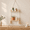 2 Tier Wood Beads, variant on KYNARI 3-Tier Macrame Corner Shelf, Boho Hanging Wall Shelf Handwoven Rope