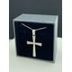 thumbnail image 5 of SilverCloseOut Collar Tradicional con Colgante de Cruz Grande de Plata de Ley para Mujer, 5 of 8