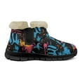 thumbnail image 6 of Psesaysky Graffiti Snow Boots for Women Girls Warm Slip-on Fashionable and Wear-Resistant Snow Boots, 6 of 7