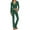 Army Green, variant on Brondbend Women Sweatpants Set Hoodie Women Long Sleeved Full Zipper Drawstring Pullover Solid High Waist Jogger Outfits Fashion Slim Tracksuits Running Fall Winter Sets Army Green