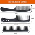 thumbnail image 2 of Wide Tooth Comb Kit, 3PCS Professional Barber Comb, Barber Hairstyling Salon, 2 of 5