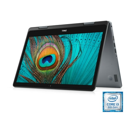 Dell Inspiron 14 5481 2-in-1 Touchscreen Laptop, 14'', Intel Core i3-8145U, 8GB RAM, 256 GB SSD, Intel UHD Graphics 620, Windows 10 Home, (Best Budget Laptop For Linux)