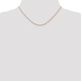 thumbnail image 2 of 14k Rose Gold 16 Inch 1.10mm Ropa Chain Necklace Pendant Charm, 2 of 9