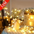 thumbnail image 2 of Ball LED String Lights Outdoor Ball Chain Lights Garland Lights Bulb Fairy Lights Party Home Wedding Garden Christmas Decoration, 2 of 5