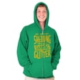thumbnail image 5 of Shedding Sharing Glitter Dog Fur Puppy Zip Up Hoodie Men's Women's Brisco Brands 2X, 5 of 6