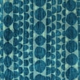 thumbnail image 1 of Ahgly Company Indoor Square Abstract Light Blue Modern Area Rugs, 5' Square, 1 of 4