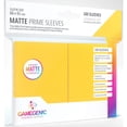 thumbnail image 1 of Fundas para Cartas Gamegenic Matte Prime 66x91 mm Paquete de 100 Amarillas, 1 of 3