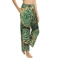 thumbnail image 2 of Bingfone Pajamas For Women,Succulents Pajama Pants With Pockets-Small, 2 of 9