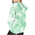 thumbnail image 5 of Fancifize Kids Tie-Dye Hoodies Fleece Sweatshirt Long Sleeve Pullover Tops Workout Casual Loose Outfits, 5 of 5