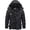 Black Gray, variant on Womens Warm Snow Ski Jacket Waterproof Windproof Fleece Lined Winter Coat with Hood Orange M