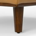 thumbnail image 5 of Morrison 33 inch Wide Mid-Century Modern Table Ottoman in Sienna Top Grain Genuine Leather, 5 of 9
