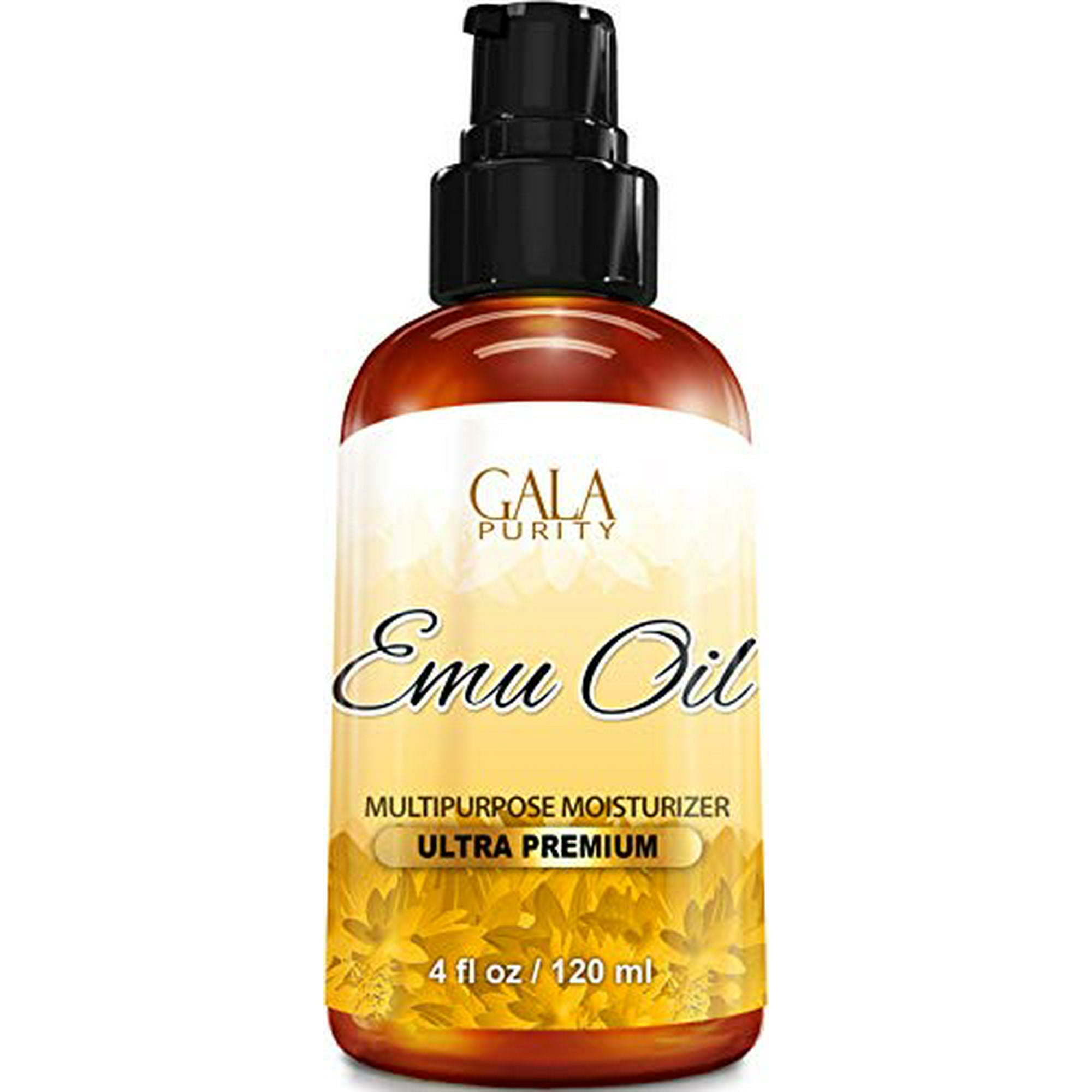 Gala Purity Emu Oil - Large 4oz - Best Natural Oil for Face, Skin, Hair Growth, Stretch Marks, Scars, Nails, Muscle Joint Pain, and More | Walmart Canada Gala Purity Emu Oil - Large 4oz - Best Natural Oil for Face, Skin, Hair Growth, Stretch Marks, Scars, Nails, Muscle Joint Pain, and More | Walmart Canada