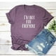 thumbnail image 1 of Pntutb adultos mujeres hombres o-cuello manga corta letra impresión suave Amily regalos top camiseta Pntutb Pntutb-8654, 1 of 5