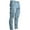 Blue, variant on Cargo Pants Men's Elastic Pants Color Breathable Cotton Linen Loose Casual Pants