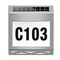 thumbnail image 1 of Solar House Numbers Light, Lighted House Numbers Sign Plaque Address Numbers for Houses Waterproof LED Solar Powered Address Sign for Houses Mailbox Street Yard, 1 of 6