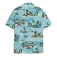thumbnail image 4 of Retro Hawaii Beach Alien Hawaiian Shirt For Men Aliens Summer Vacation Mens Hawaiian Shirts Short Sleeve Button Down Shirt, 4 of 7