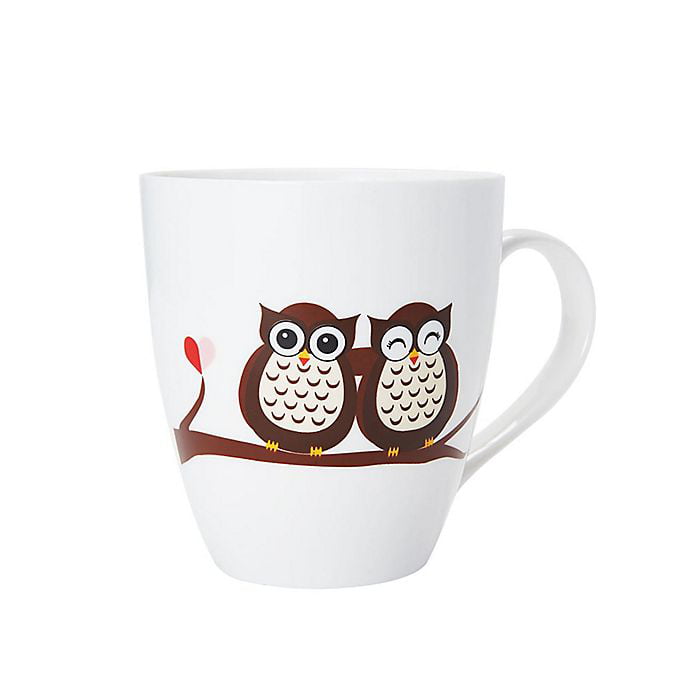 OWL LOVE YOU FOREVER Ceramic Coffee Tea Mug Cup 11 Oz 