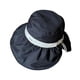 thumbnail image 3 of Sombrero para el sol para mujer, moderno, transpirable, para exteriores, de ala ancha, para viajes y senderismo. Negro, 3 of 9