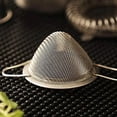 thumbnail image 6 of Fine Mesh Strainer 304 Stainless Steel Conical Sieve Tea Strainer with Long Handle for Cocktail Bar Coffee Juice Filtering Tools, 6 of 9