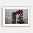 thumbnail image 2 of A View of Baltimore Harbor on a Cloudy and Cold Day - Baltimore Maryland Photography Industrial Harbor Port Nautical Water Architecture Seascape Unframed Wall Art Print 24 x 36 inches, 2 of 7
