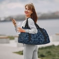 thumbnail image 6 of Picia Hawaiian Style Print Travel Duffle Bag,Weekender Bags for Women with Shoe Compartment, Gym Duffel Bag with Wet Pocket, Hospital Bags for Labor and Delivery, 6 of 7